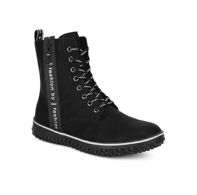 Rieker Z4218-00 Black Ankle Boots
