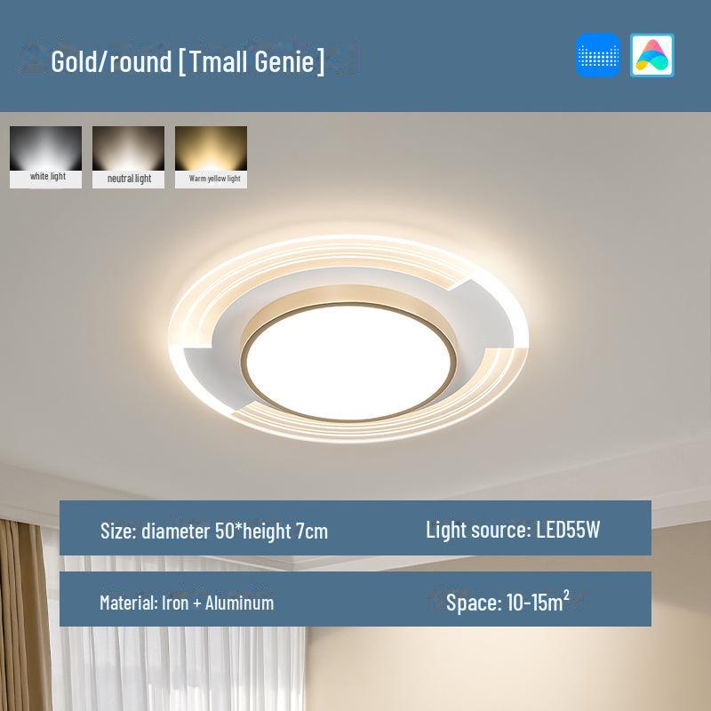 2023 Modern Full-Spectrum Eye Protection Ceiling Lamp for Living Room, Bedroom, Study, and Restaurant