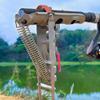 35*17cm Stainless Steel Fishing Rod Stand Holder Bracket Automatic Spring Dismantle Rod Holders for All Fishing Rods