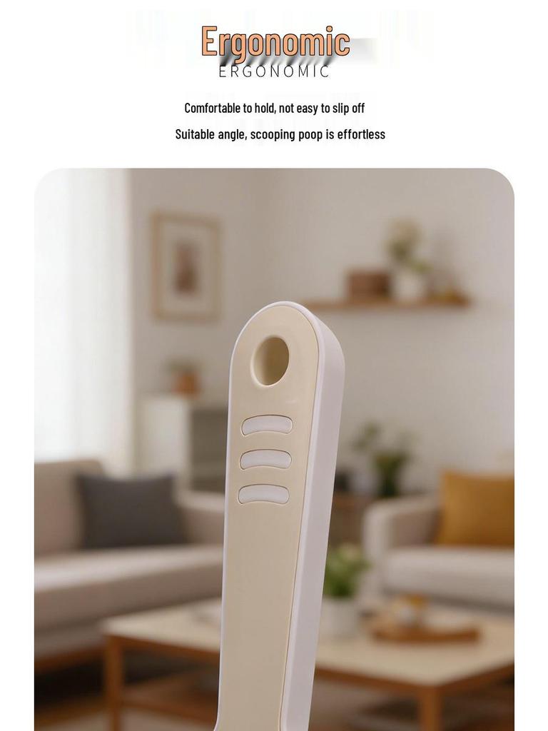 Adjustable Cross-Border Plastic Cat Litter Scoop for Tofu Litter