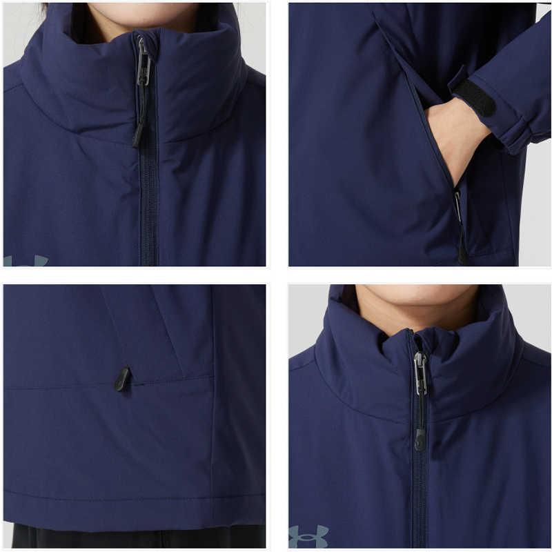 Under Armour Comfortable Outdoor Warm Cotton Jacket Unisex Jackets Navy-Blue 24600901-409