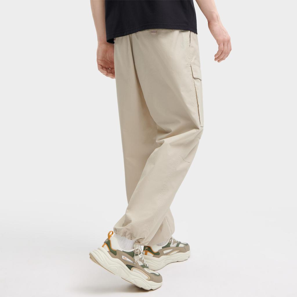 New FILA ORIGINALE Casual Pants Men's Cactus Gray/Pink F11M429809FLP