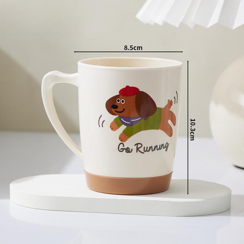 

Household Large-capacity Toothbrush Cup Cute Children s Washing and Rinsing Cup Plastic Tooth Cup for Brushing Teeth Style Four