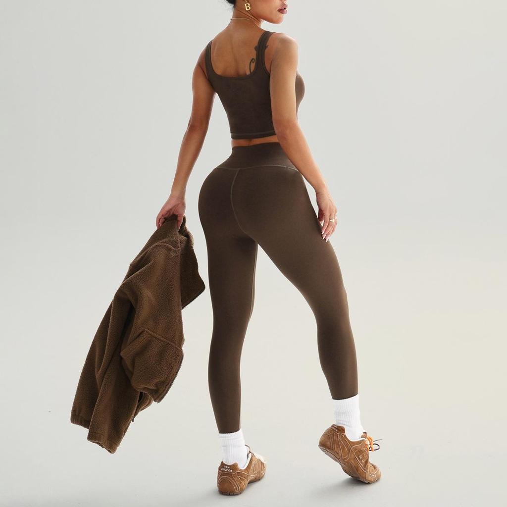 Spring & Autumn Slimming Women's Fitness Pants: Figure-Flattering Three-Piece Set for Outdoor Running & Training