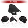 UXCELL Right Front Car Tow Hook Cover Cap for Toyota Highlander No.521270E070 Black 1Pc