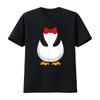 Penguin Costume T Shirt Halloween Outfit Bowtie Cute Animal Vintage Washed Comfortable Stylish Designer Clothes