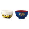 sun art "Minions" Soup and Rice Bowl Set, Approx. 200ml, Stuart, Otto, and Bob, Minions Merchandise, Movie Tableware, Gift, SAN3574-2