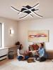 Plafoniera LED Minimalista: Design Moderno Transfrontaliero per Soggiorno e Camera da Letto