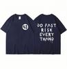 Ken Block Letter Print Maglietta da uomo Estate Moda Ken Block 43 Stesso stile T-shirt Uomo Donna Manica corta Larga T-shirt oversize