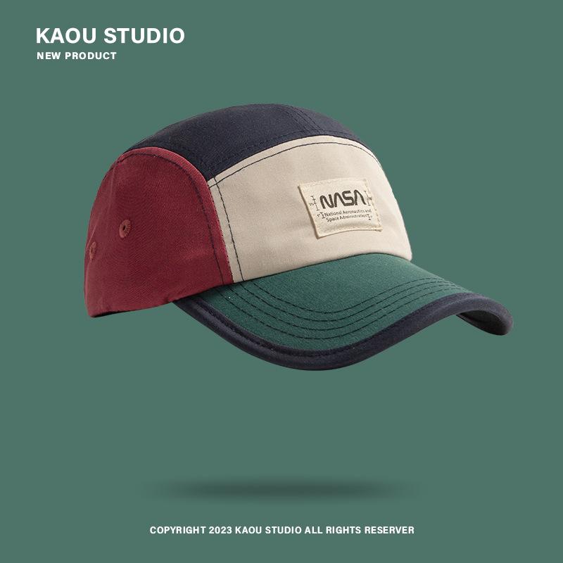 

Американський трендовий бренд п ятипанельна кепка з кольоровим блокуванням дитяча вулична ретро модна бейсболка чоловічий літній козирок adjustable