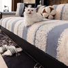 Plush Cotton Velvet Sofa Cover Non-Slip Leather Seat Cushion Cloth Light Luxury High-Level Sense Cover Cloth Blanket Sofa Towel