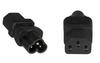 Microconnect Stromversorgung C6 zu C13 Ff, Pe613Ad