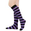 Japanischer Stil 9 Farben Gestreifte Socke Knielang Schwarz Weiß Pink Mittellange Socke Warme Sportsocke Kostümpartys