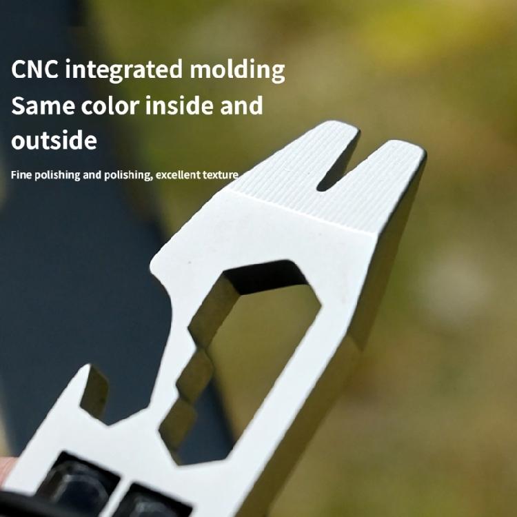 Multifunction Waist Hanging Keychain Buckle Key Hook Clip Multitool Steel Keychain Key Buckle Bottle Opener Pocket Tool