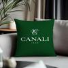 Hot CCcanalied Cushion Cover Antidustmite Pillowcase Invisible Zipper Silky Short Plush Sofa Cushion Cover