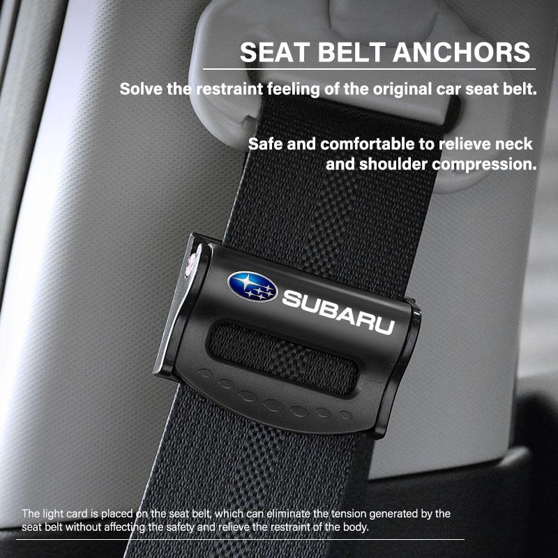 Car Seat Belts Clips Safety Adjustable Stopper Buckle Clip For Subaru XV BRZ WRX STI Forester Ascent Impreza Legacy Outback Levorg
