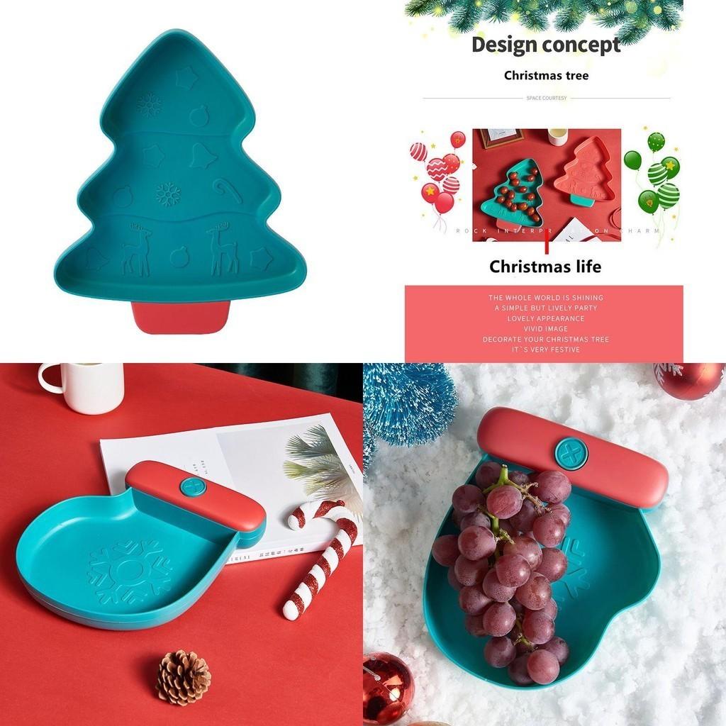 Spacious Christmas Candy Tray For Holiday Snacks Easy To Use And Environmentally Friendly