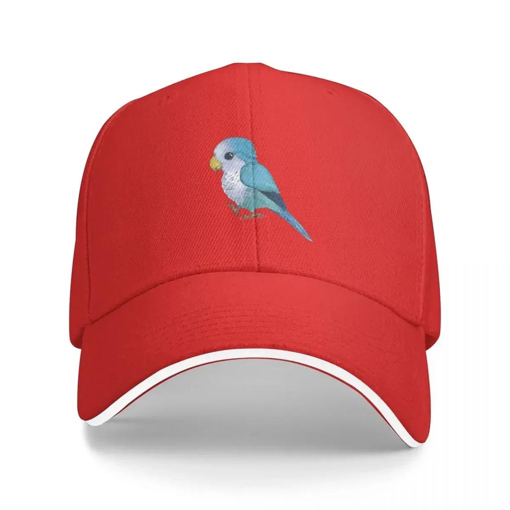 Very cute blue parrot Baseball Cap Snapback Cap Sunscreen Golf Hat Luxury Hat Unisexs Luxury Womens