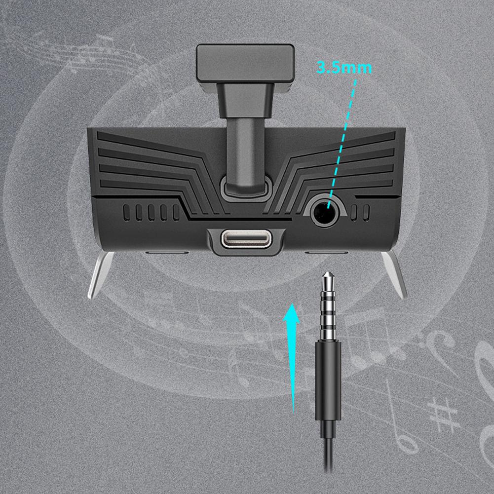 Gamepad Extended Buttons Replacement Game Controller Trigger Back Button with 3.5MM Headphone Jack for Xbox One/XBOX Series X/S