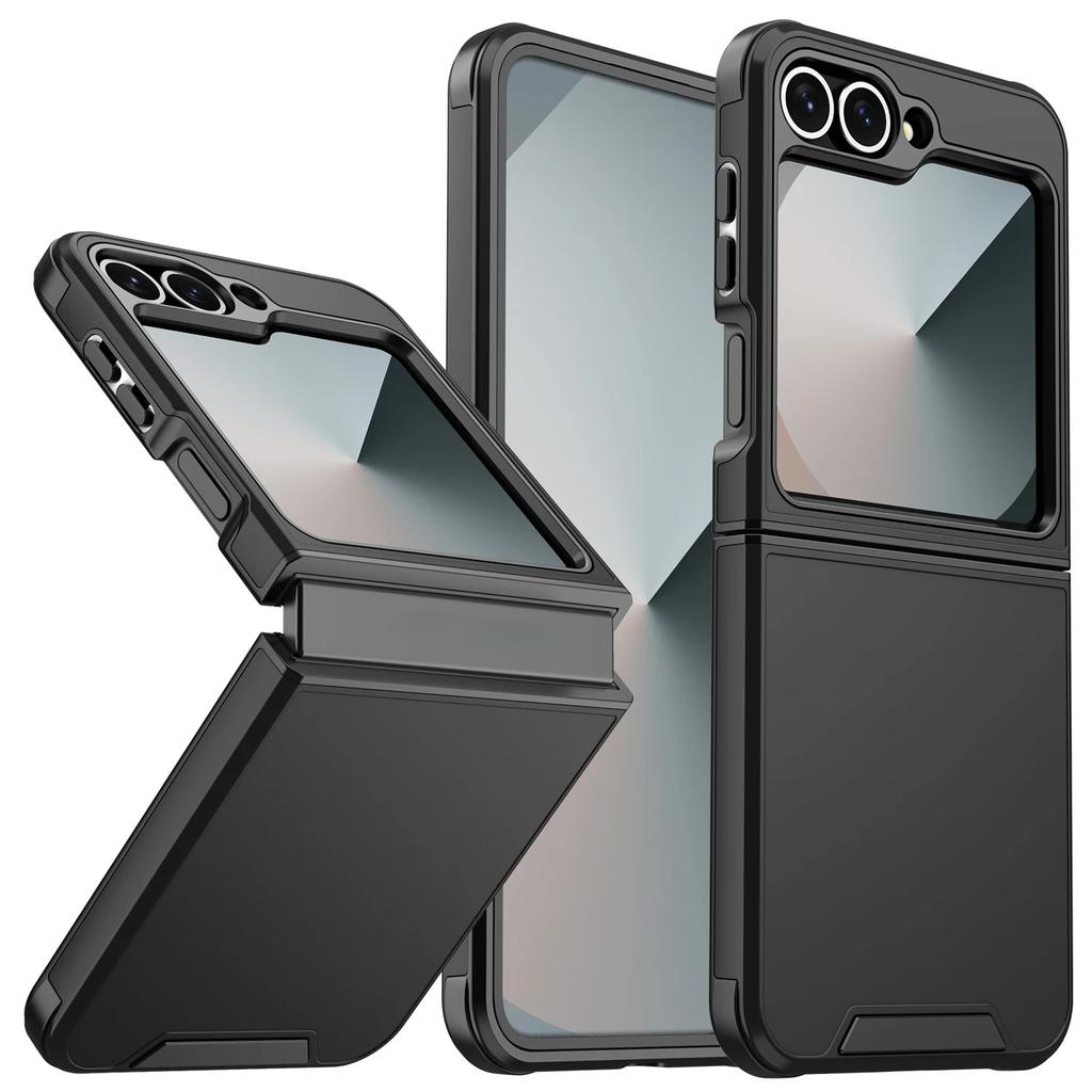 Luxury Original Official Slim Matte Protection Phone Case Samsung Galaxy Z Flip 7 6 5 4  For Wireless Charging Shockproof Cover