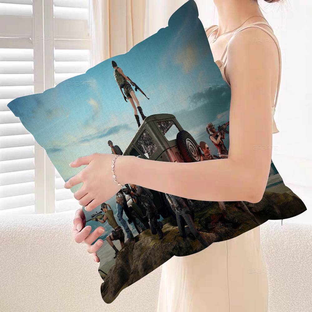 Classic Games PUBG Printed pillow cover sofa cushion cover home room decoration children gift
