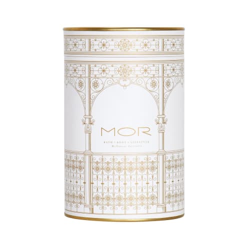 MOR Little Luxuries Hand Cream 50ml & Petit Soap 60g Gift Box, Marshmallow (Moisturizing Hand Cream & Soap with an Enchanting Vanilla Musk and Jasmine