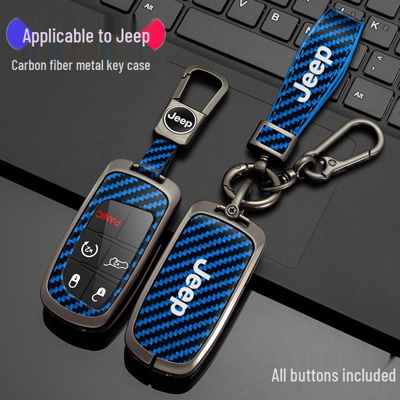 Nyckelfodral för Jeep Compass, Cherokee, Grand Cherokee, Renegade, Commander
