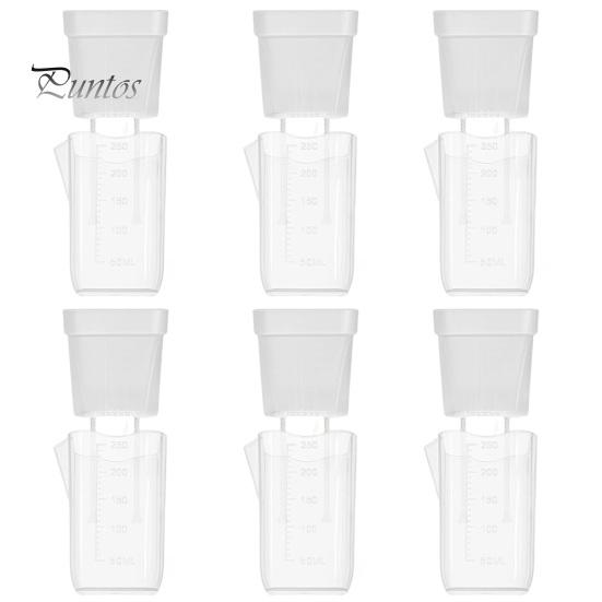 Compact Seedlings Planter Self Watering Plant Pots Mini Translucent Plastic Planters Propagation Oxalis Corm Pot with Reservoir for Cuttings Alocasia