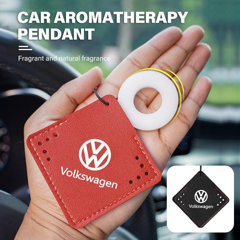 For Volkswagen VW Car Aramatherapy Perfume Pendant Air Freshener Scent Bottle Passat Golf 4 5 6 Tiguan Polo Scirocco Jetta CC 3UYJ
