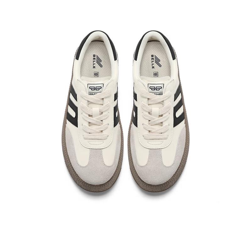 Belle Women's Retro Platform German Trainer Sneakers