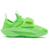 Li Ning Lazy Style Outdoor Sports Non-Slip Wear-Resistant Lightweight Low-Top Running Shoes Women sneaker Fluorescent-Green AGBR070-4