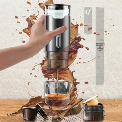 Přenosný bezdrátový kávovar na kapsle: Plně automatický italský kávovar na espresso