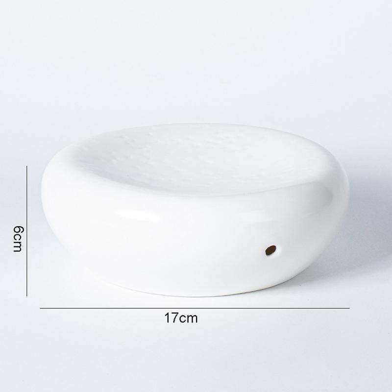 Assiette à collation en céramique unie noire et blanche, assiette à dessert, assiette à sushi, assiette de présentation pour cuisine moléculaire, vaisselle créative de restaurant