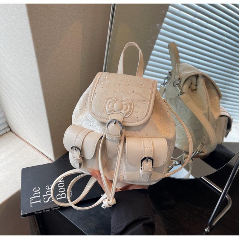 Rucksack Damenmode Nischendesign Studenten Schultasche Bucket Bag Premium Lässig Leichter Reiserucksack