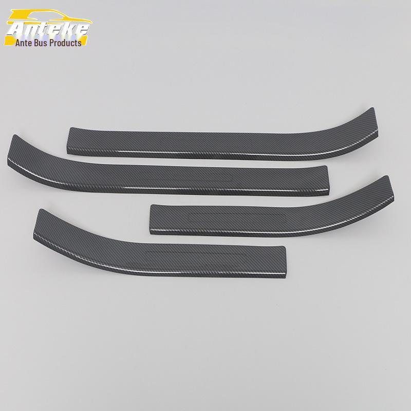 Ideal 23L7 Door Sill Decorative Stickers: Anti-Scratch Plastic Welcome Pedal Trim