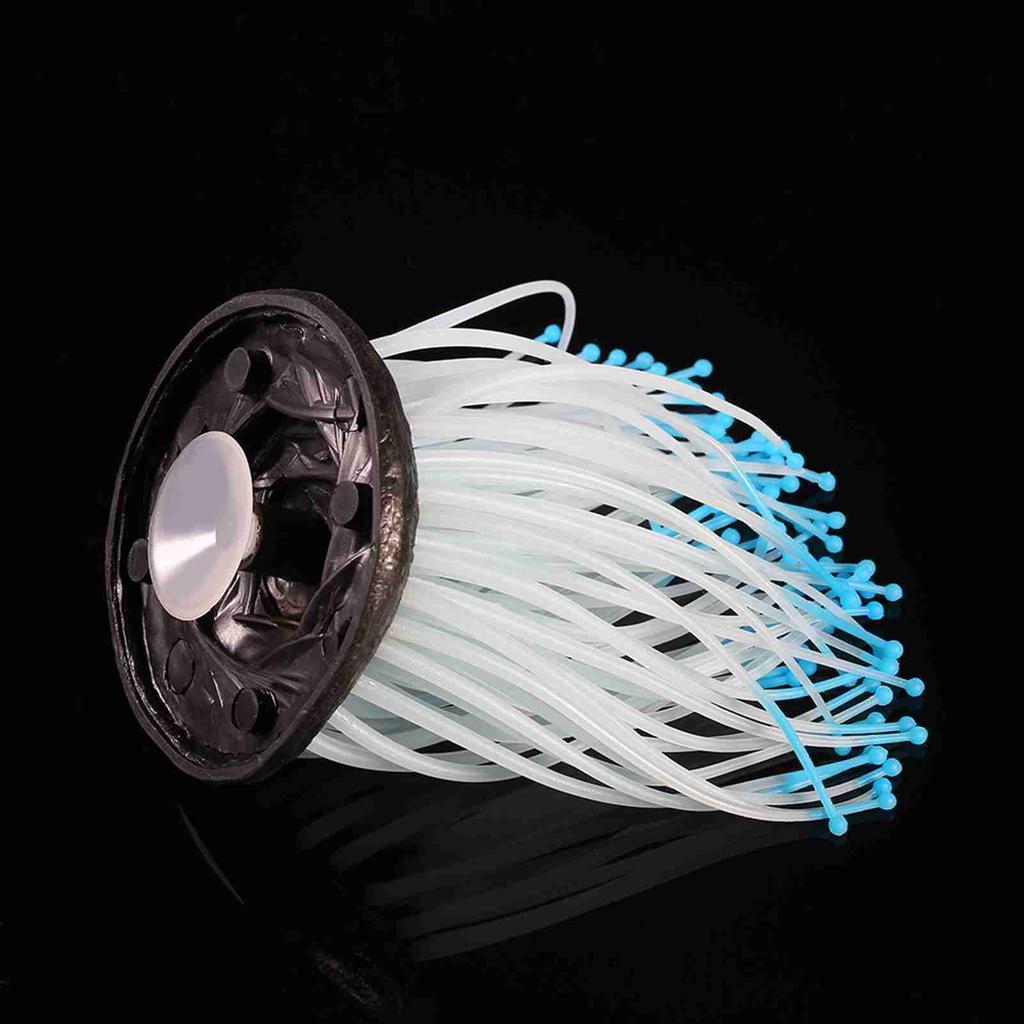 Artificial Silicone Sea Anemone with Glowing Effect for Fish Tank Aquarium Ornament Decoration