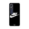 Case - MANIACASE - Oppo A17 - Flexible - Nike Logo - Black and White