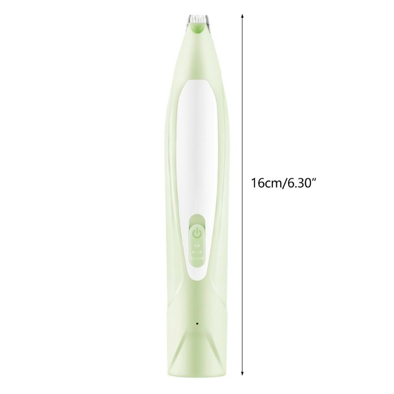 Cat Grooming Shaver with Light Low Noise USB Rechargeable Shaver Pet Hair Trimmers Set Suitable for Dogs Cats Long Hair