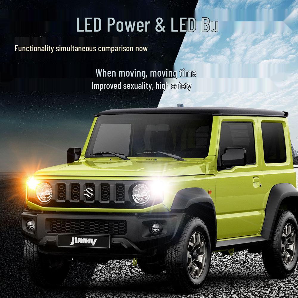Weiß/Bernsteinfarben Zweifarbiger Sequentieller DRL Blinker für JB64/JB74 Jimny 3-Türer & 5-Türer