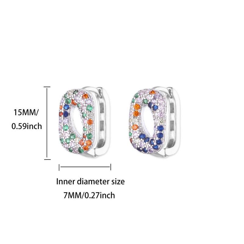 Fashion Exquisite Diamond-set Ear Buckle Earrings Women's Temperament Versatile Snake Earrings New