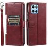 Cover for HONOR X8c,X8b Retro PU Leather Flip Wallet Phone Case Multi Card Slots