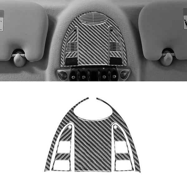 

Carbon Fiber Pattern Reading Light Sticker Set for BMW Mi None