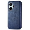 For Xiaomi Redmi 13 5G/13 4G PU Leather Case Rhombus Imprint Wallet Stand Phone Cover
