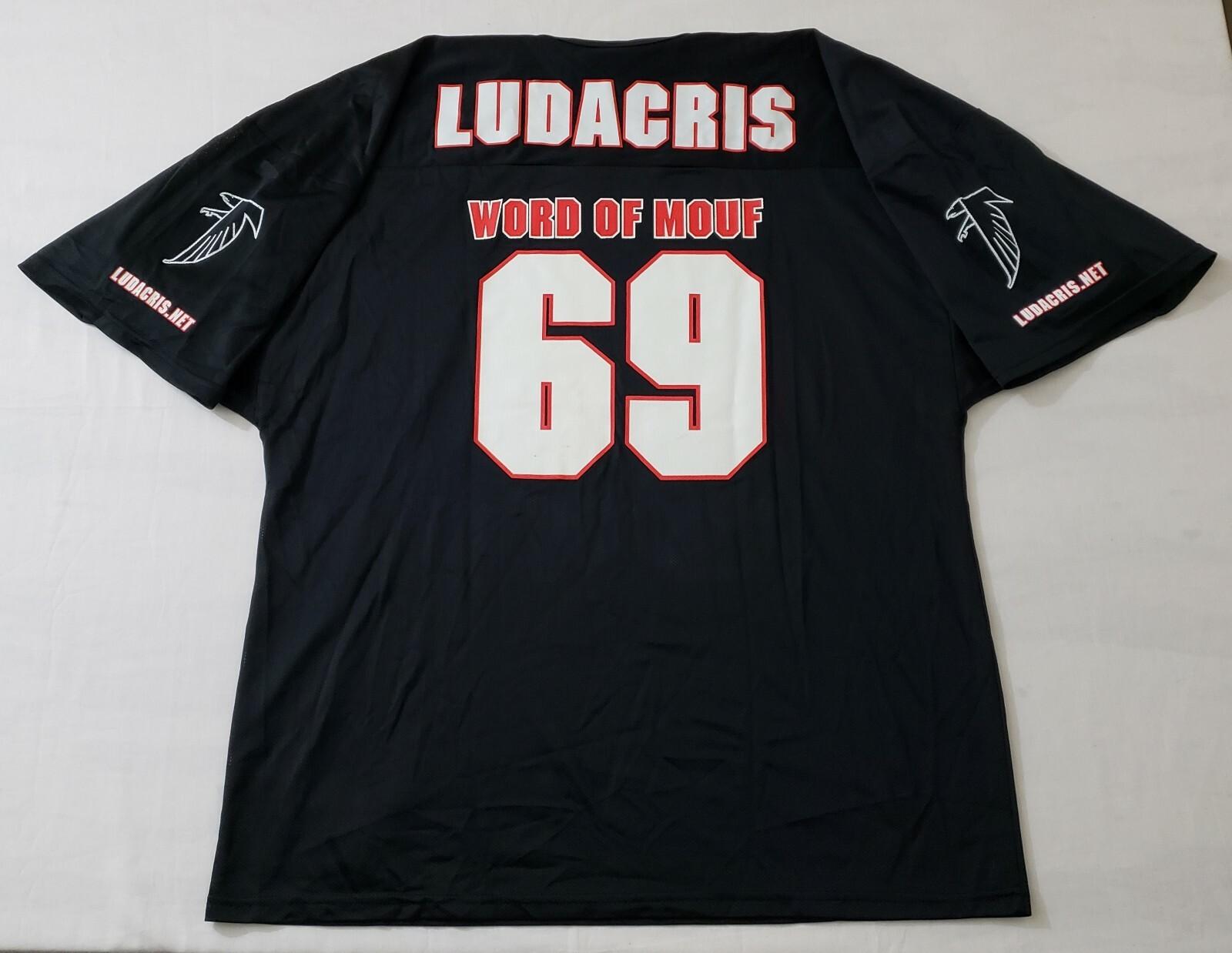 Vintage 2001 Ludacris Word Of Mouf Promo Jersey Sz 2XL Rap Tee Hip Hop Shirt NOS M