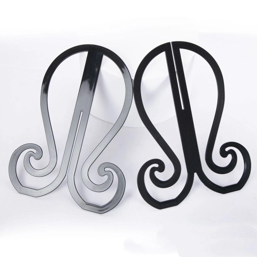 Display Collapsible Wig Head Stand Portable Travel Wig Holder Plastic Wig Stand Barbershop