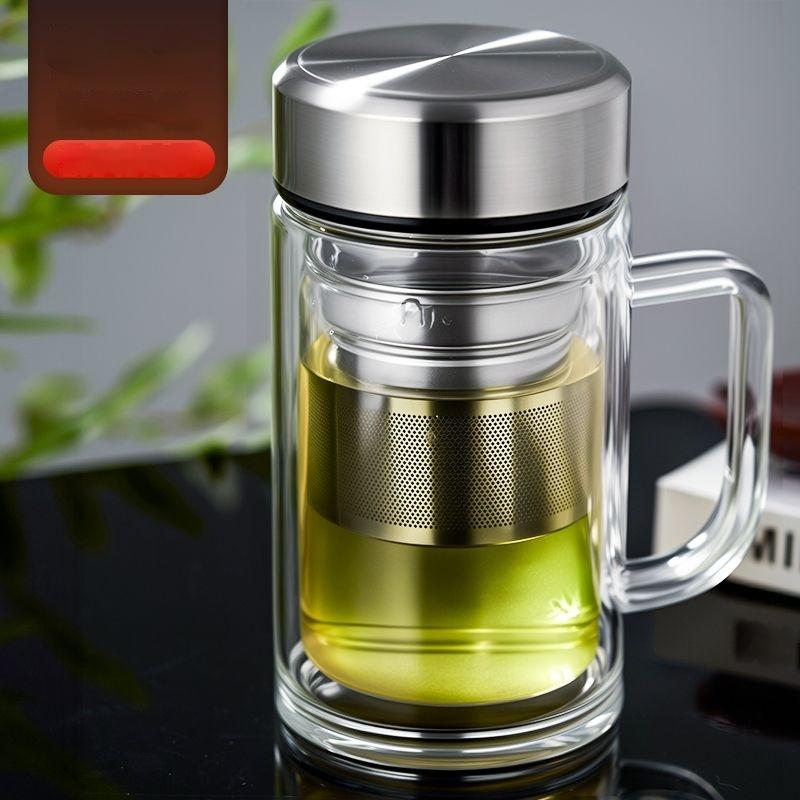 

GIANXI 550 мл Прозрачные чашки для эспрессо Портативная кружка для кофе с ручкой Дом и кухня Предметы для напитков Чайная чашка Стеклянная посуда Стеклянные чашки 400-550ml