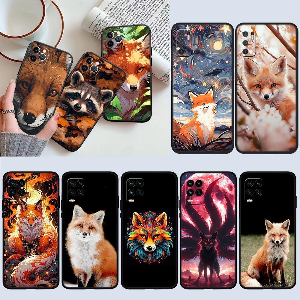 RE31 fox cute New High-End Shell Phone Case for Xiaomi Poco C40 C50 C51 C55 C65 C71 C75 F3 F5 F6 F7 M2 M3 Pro Ultra