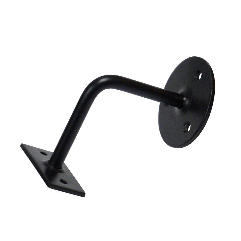 Black Handrail Support 3 Screws Edm