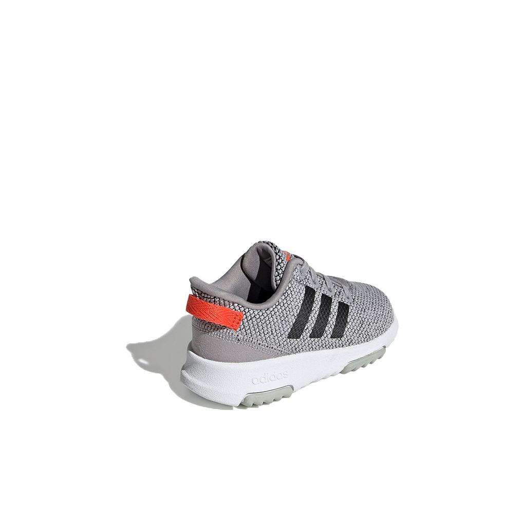 Adidas Neo Racer TR21 Breathable Low-Top Walking Shoes Baby Shoes Gray Black EE9010
