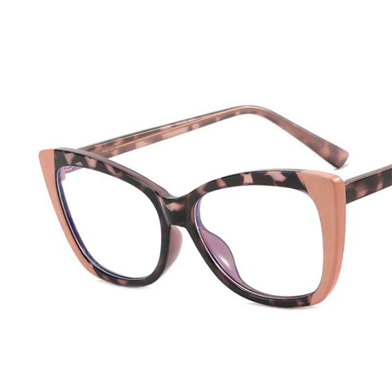 Square Cat Eyes Frame Clear Lens Glasses Myopia Nerd Spectacles Degree -0.5 -1.0 -2.0 -3.0 -4.0 To -6.0